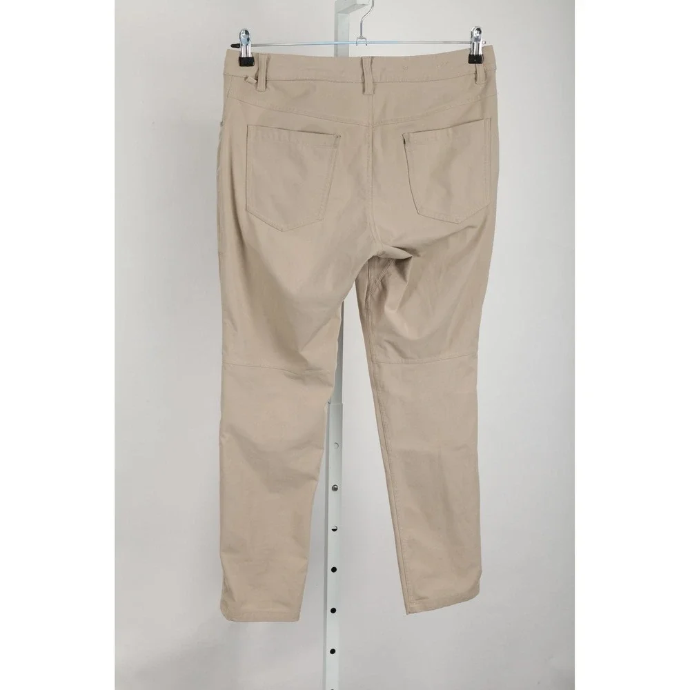 Lululemon Pants Mens 32 Khaki ABC 5 Pocket Slim Stretch Casual Performance Tech